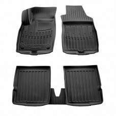 3D килимки для Fiat Panda (2003-2012) з бортиками 30 мм (Stingray)