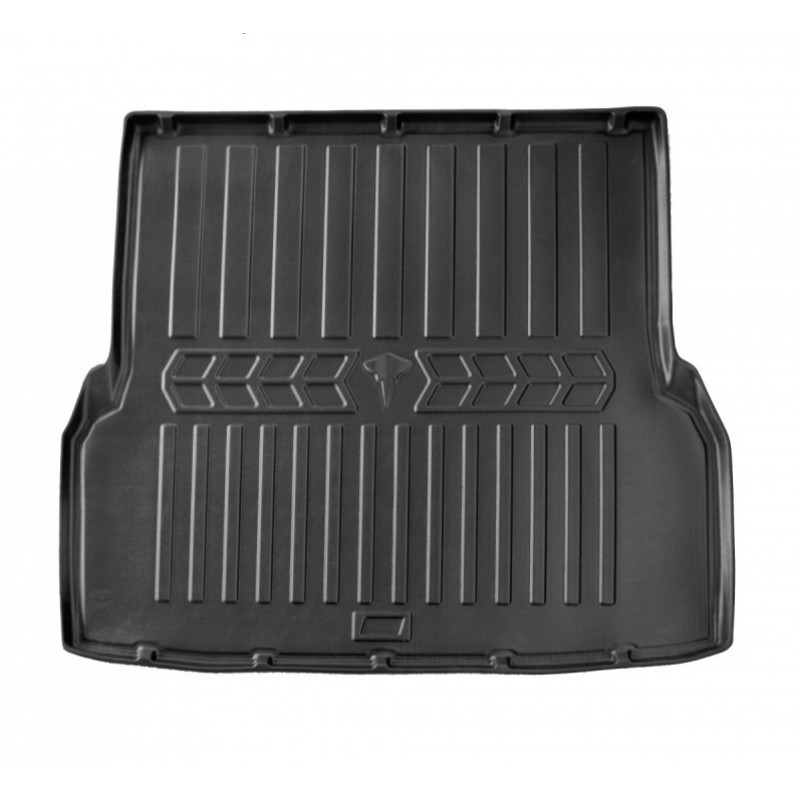 Килимок в багажник для Mercedes Benz EQS V297 (2021-...) з бортиками 30 мм (Stingray)