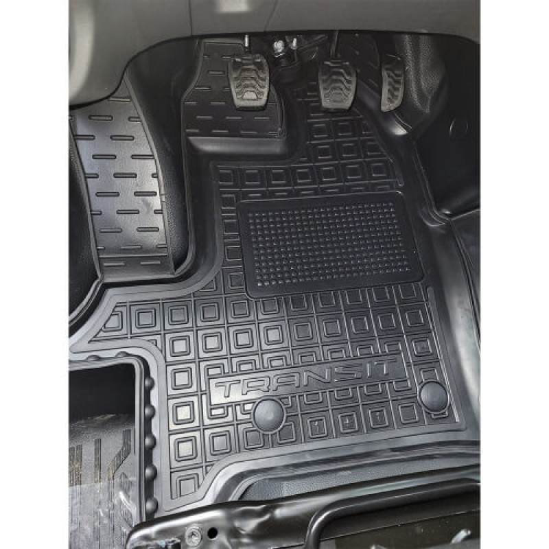 Коврики в салон Ford Transit (2014-...) 1+1 (Avto-Gumm)