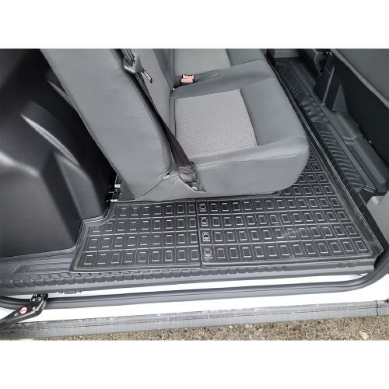 Коврики в салон для Ford Transit (2014-...) 1+2 DoubleCab (2-й ряд) (Avto-Gumm)