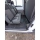 Коврики в салон для Ford Transit (2014-...) 1+2 DoubleCab (2-й ряд) (Avto-Gumm)