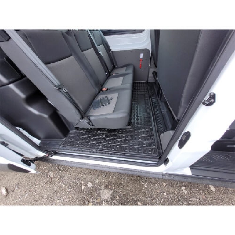 Коврики в салон для Ford Transit (2014-...) 1+2 DoubleCab (2-й ряд) (Avto-Gumm)