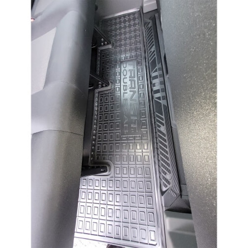 Коврики в салон для Ford Transit (2014-...) 1+2 DoubleCab (2-й ряд) (Avto-Gumm)