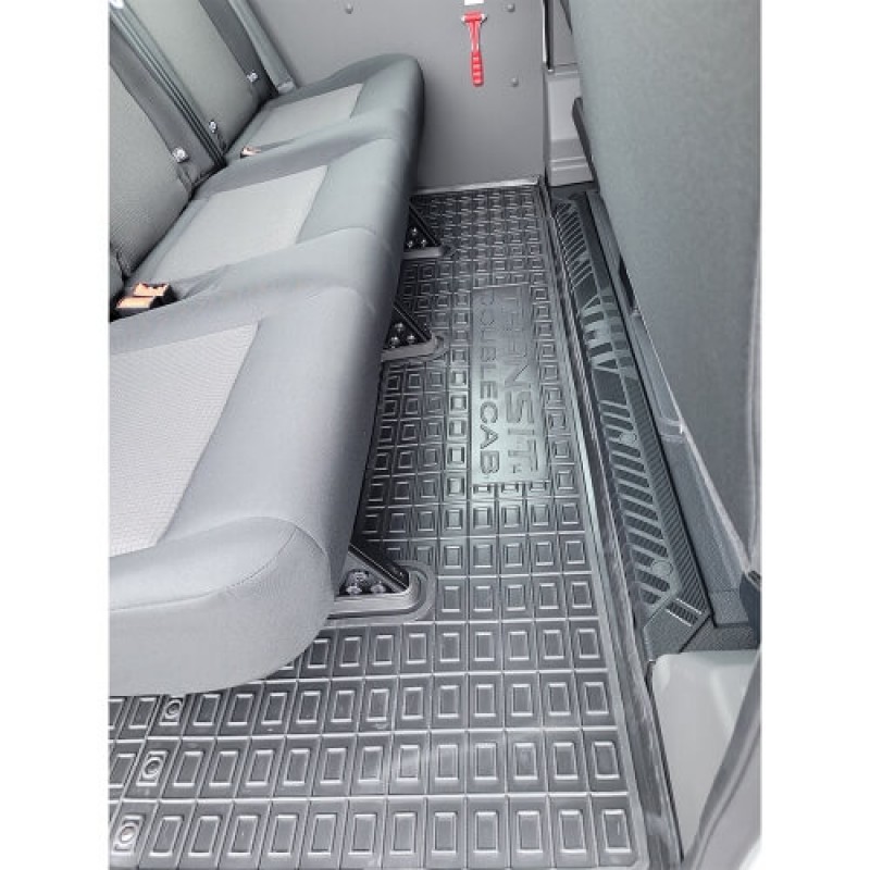 Коврики в салон для Ford Transit (2014-...) 1+2 DoubleCab (2-й ряд) (Avto-Gumm)