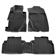 3D килимки для Honda Civic sedan (4d) 2006-2011 з бортиками 30 мм (Stingray)