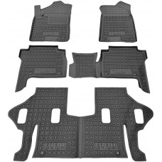 Коврики в салон Infiniti QX80 (2013-...) 7 місць (Avto-Gumm)