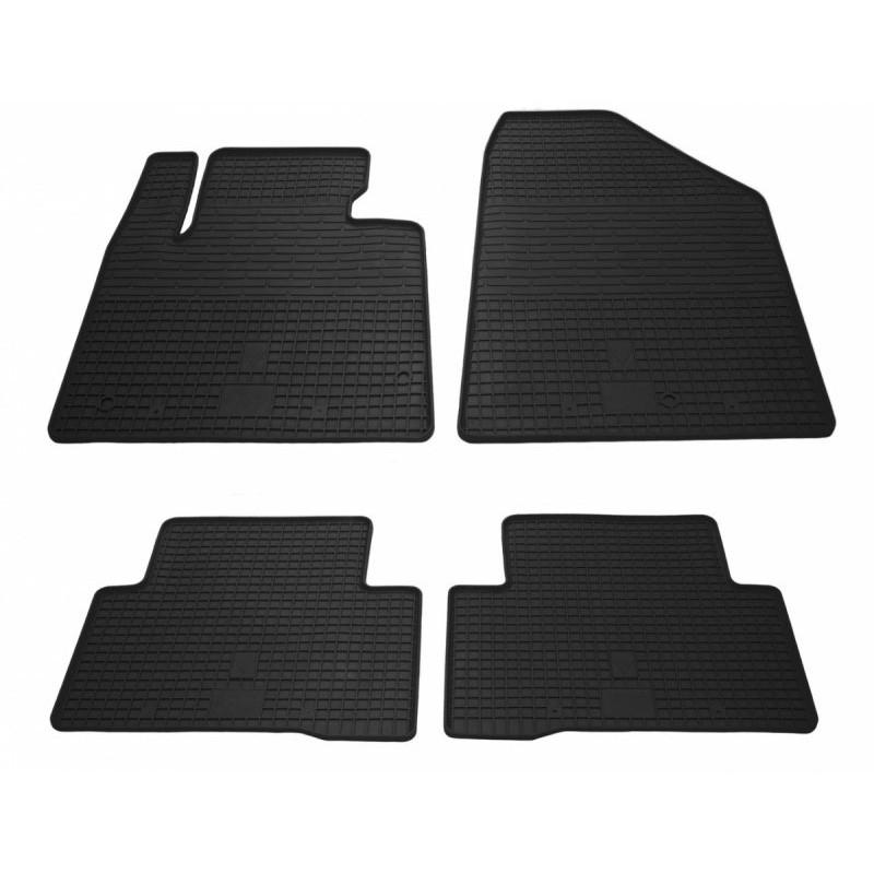 Гумові килимки в салон для Hyundai Santa Fe III (DM) (2012-2018) комплект з 4 штук (Stingray)