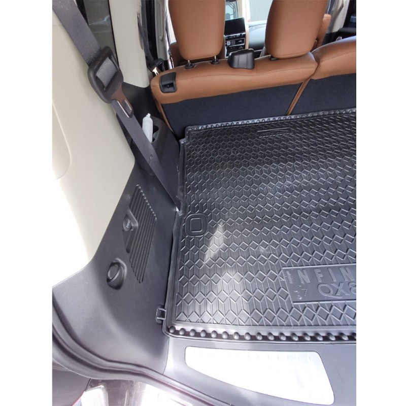 Килимок в багажник для Infiniti QX80 (2013-...) 7 місць (AVTO-Gumm)