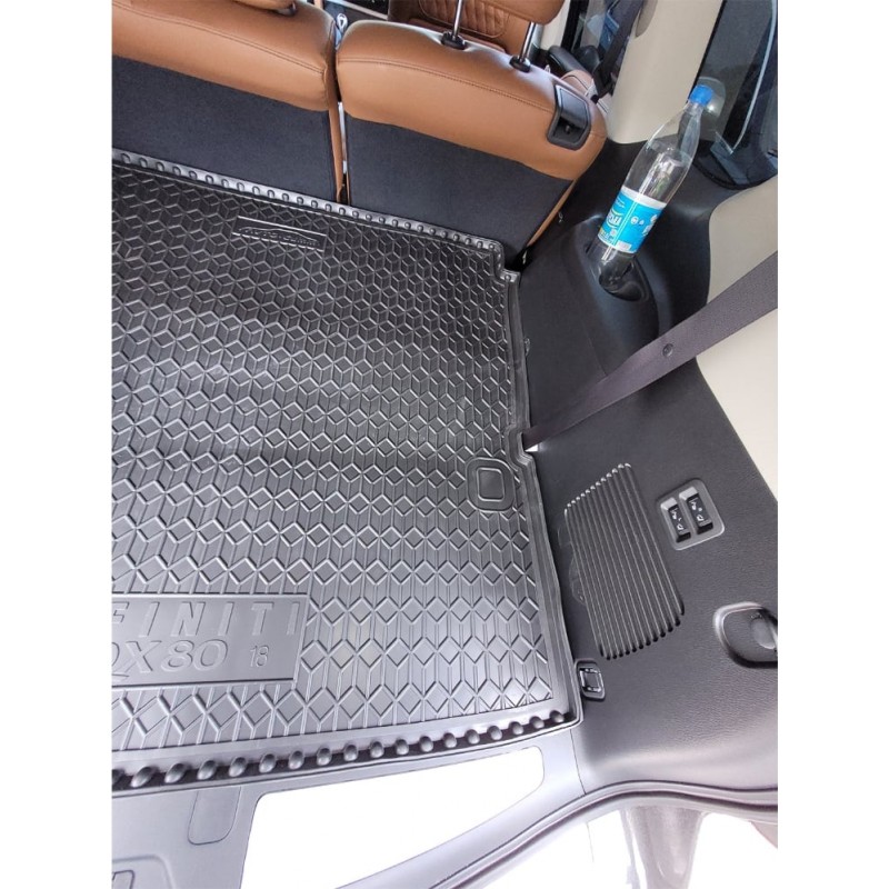 Килимок в багажник для Infiniti QX80 (2013-...) 7 місць (AVTO-Gumm)