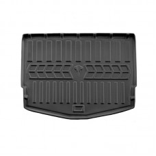 Килимок в багажник для Nissan Note (2012-2019) нижня поличка з бортиками 30 мм (Stingray)