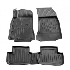 3D килимки для Mercedes Benz W246 B (2011-2018) з бортиками 30 мм (Stingray)