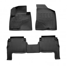 3D килимки для HYUNDAI Santa Fe II (CM) (2010-2012) з бортиками 30 мм (Stingray)
