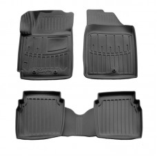 3D килимки для Hyundai i10 I (2007-2013) з бортиками 30 мм (Stingray)