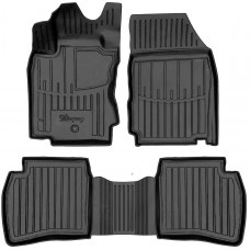 3D килимки для Nissan Note (E11) (2004-2013) з бортиками 30 мм (Stingray)