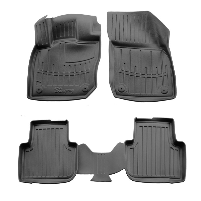 3D килимки для Volkswagen Tiguan III (2024-...) з бортиками 30 мм (Stingray)