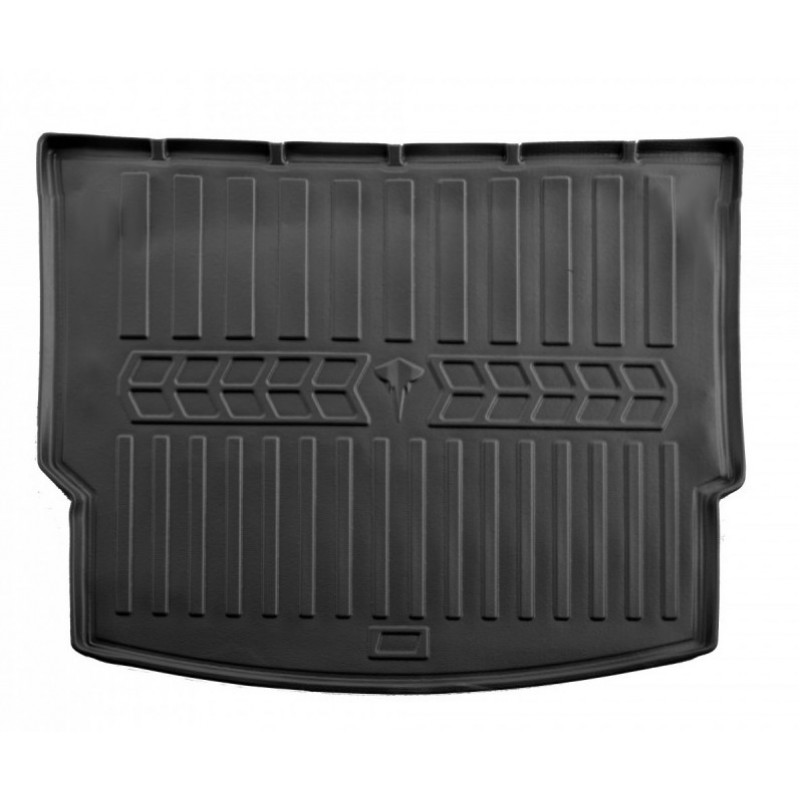 Килимок в багажник для Nissan Rogue (T33) (2021-...) (ДВС  e-power) 5 місць верхній з бортиками 30 мм (Stingray)