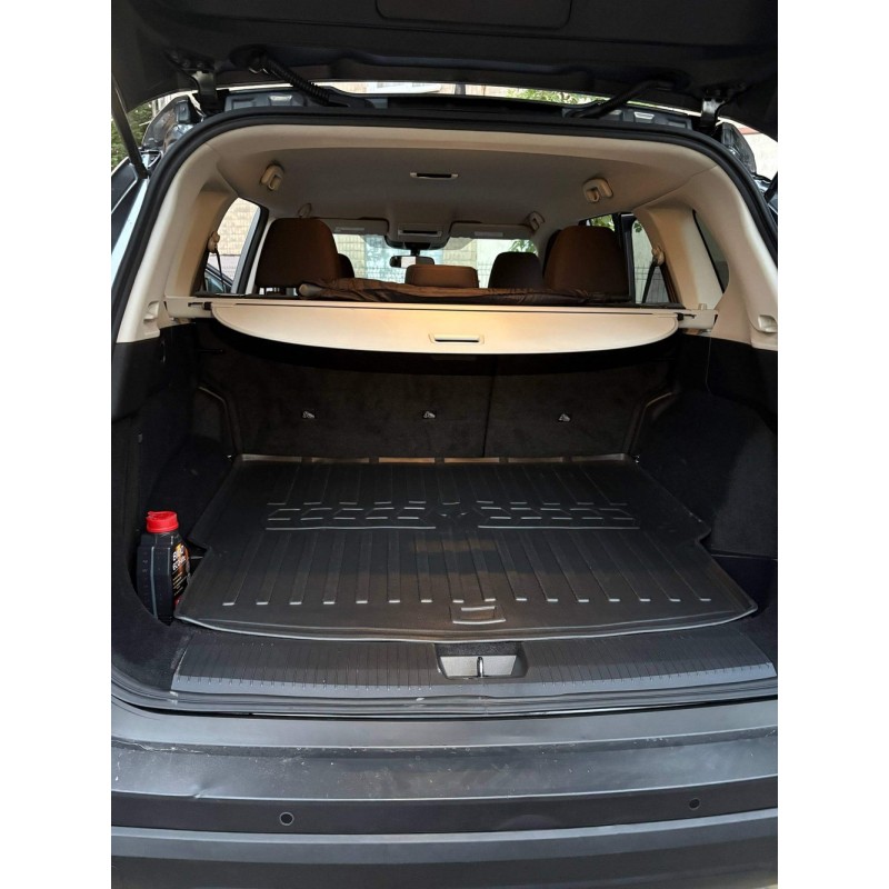 Килимок в багажник для Nissan Rogue (T33) (2021-...) (ДВС  e-power) 5 місць верхній з бортиками 30 мм (Stingray)
