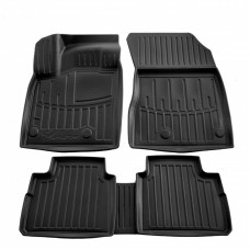 3D килимки для Nissan Rogue (T33) (2021-...) з бортиками 30 мм (Stingray)