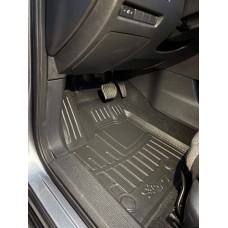 3D килимки для Nissan Rogue (T33) (2021-...) з бортиками 30 мм (Stingray)