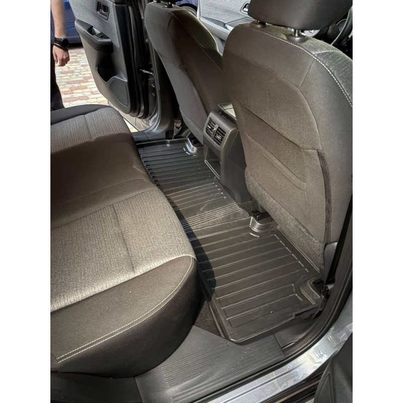 3D килимки для Nissan Rogue (T33) (2021-...) з бортиками 30 мм (Stingray)