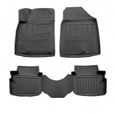 3D килимки для Hyundai IONIQ (2016-...) з бортиками 30 мм (Stingray)