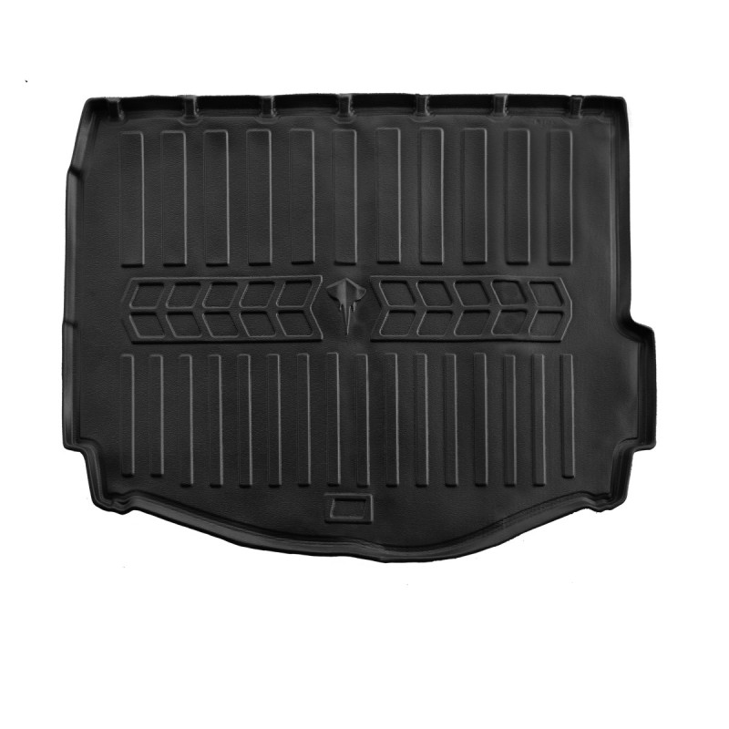 Килимок в багажник для Renault Scenic IV (2016-...) нижня поличка з бортиками 30 мм (Stingray)