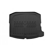 Килимок в багажник для Seat Leon IV (KL1/KL8) (2020-...) (hatchback) з бортиками 30 мм (Stingray)
