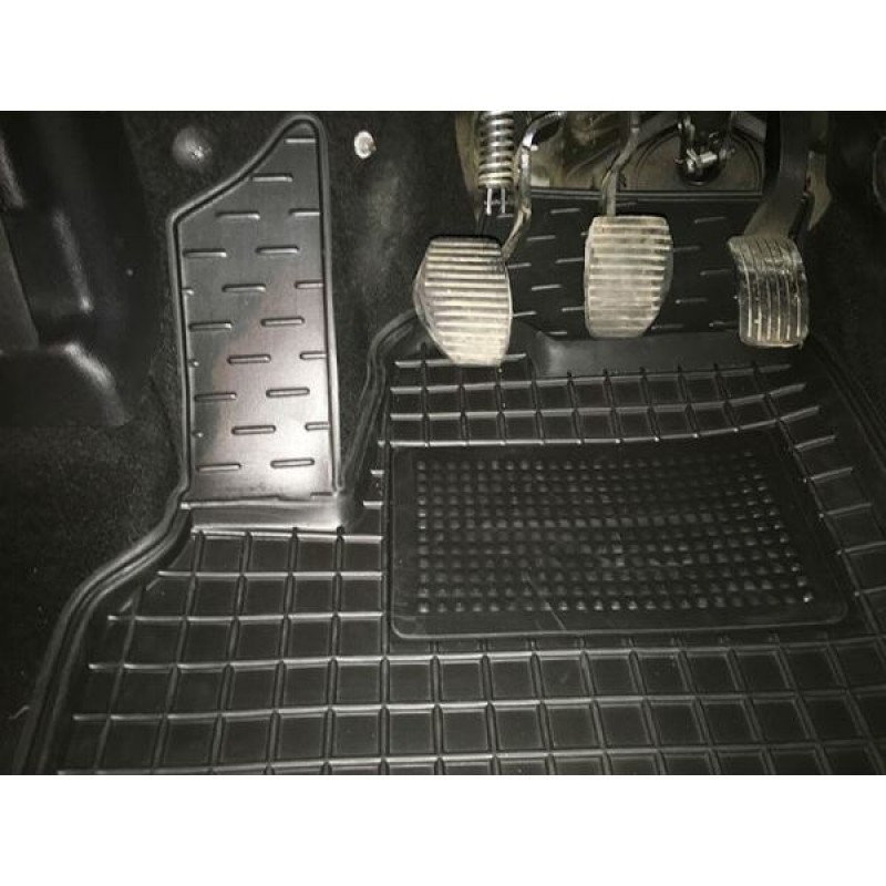 Передні коврики в салон Citroen Berlingo 08-/Peugeot Partner 08- (Avto-Gumm)