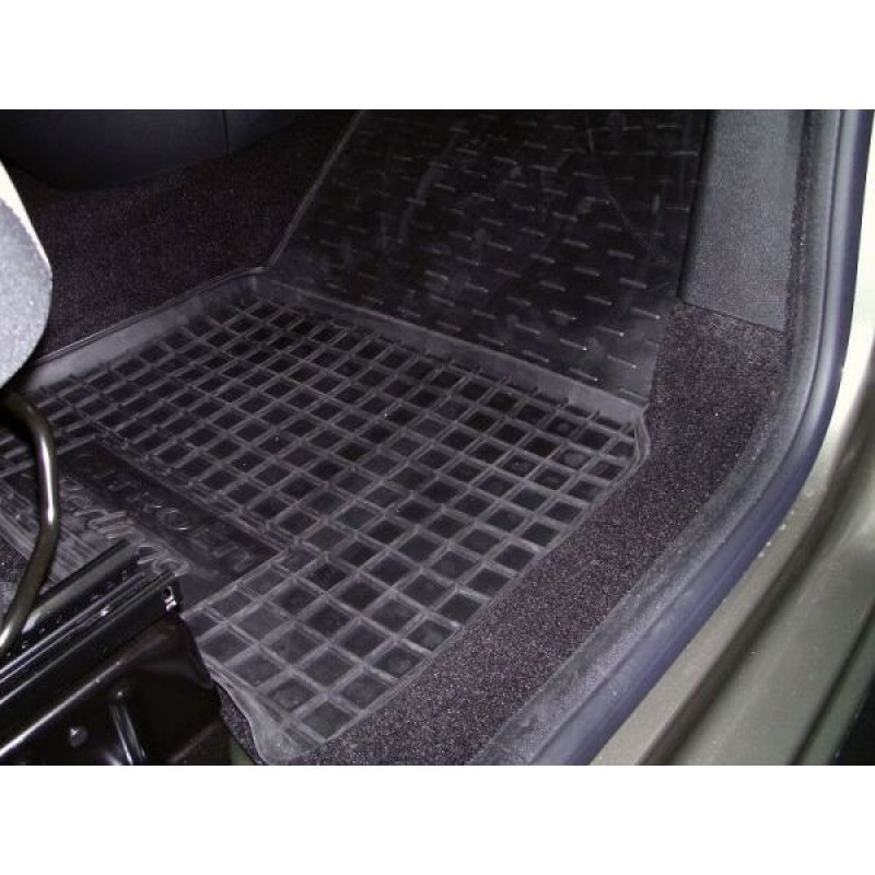 Передні коврики в салон Citroen Berlingo 08-/Peugeot Partner 08- (Avto-Gumm)