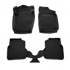 3D килимки для Seat Ibiza IV (6J) (2008-2017) з бортиками 30 мм (Stingray)