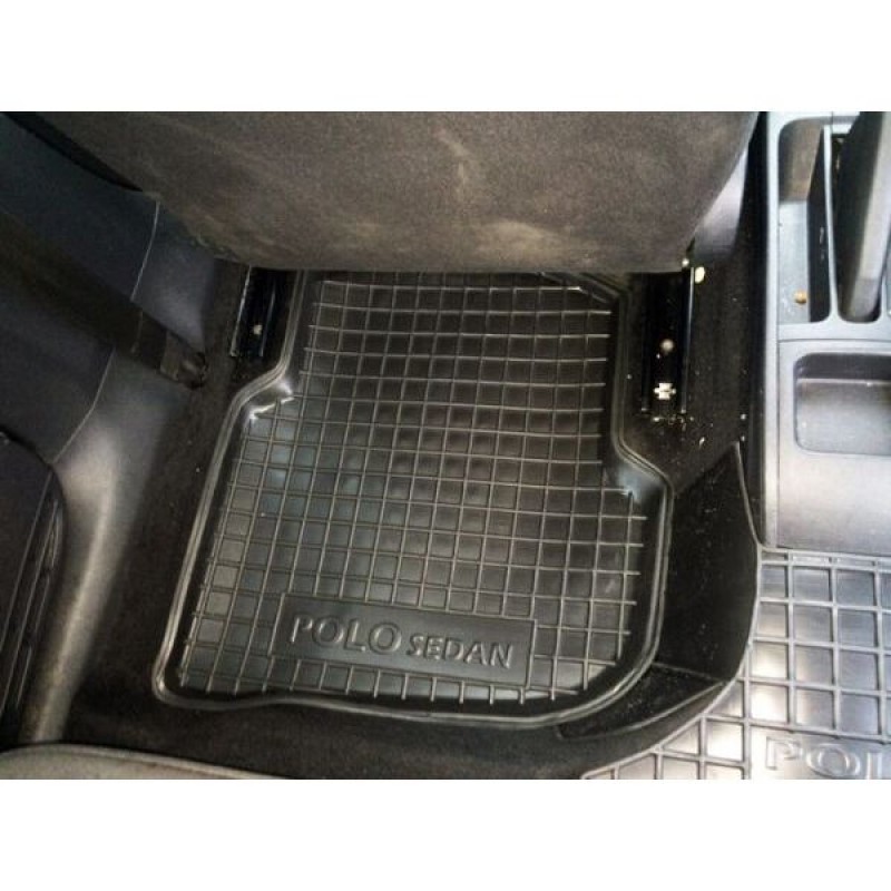 Коврики в салон Volkswagen Polo Sedan (2010-...) (Avto-Gumm)