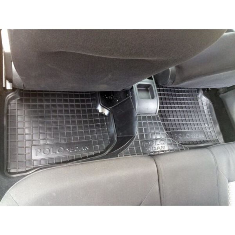 Коврики в салон Volkswagen Polo Sedan (2010-...) (Avto-Gumm)