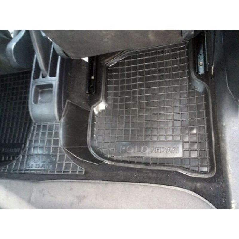 Коврики в салон Volkswagen Polo Sedan (2010-...) (Avto-Gumm)