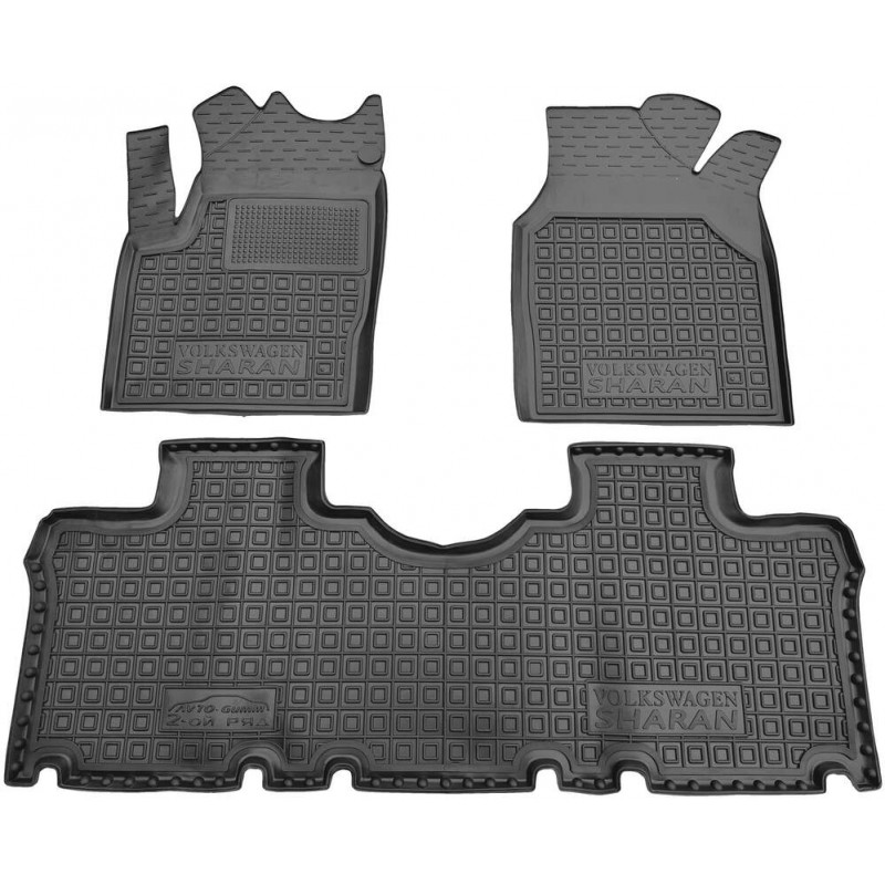 Коврики в салон Volkswagen Sharan I (1995-2010) (Avto-Gumm)