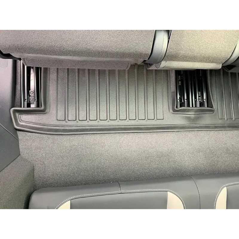 Килимок 3 ряду для Audi Q5 e-tron (2021-...) (7 місць) з бортиками 30 мм (Stingray)