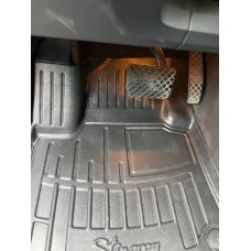 3D килимки для Porsche Cayenne (92A) (2010-2017) з бортиками 30 мм (Stingray)