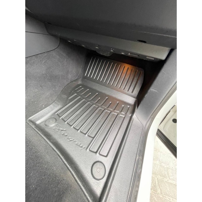 3D килимки для Porsche Cayenne (92A) (2010-2017) з бортиками 30 мм (Stingray)