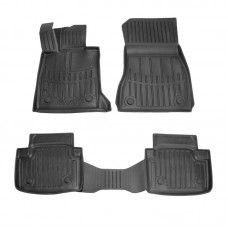 3D килимки для BMW 5 (G60/G61) (2023-...) з бортиками 30 мм (Stingray)