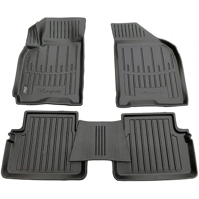3D килимки для Daewoo Gentra (2013-...) з бортиками 30 мм (Stingray)
