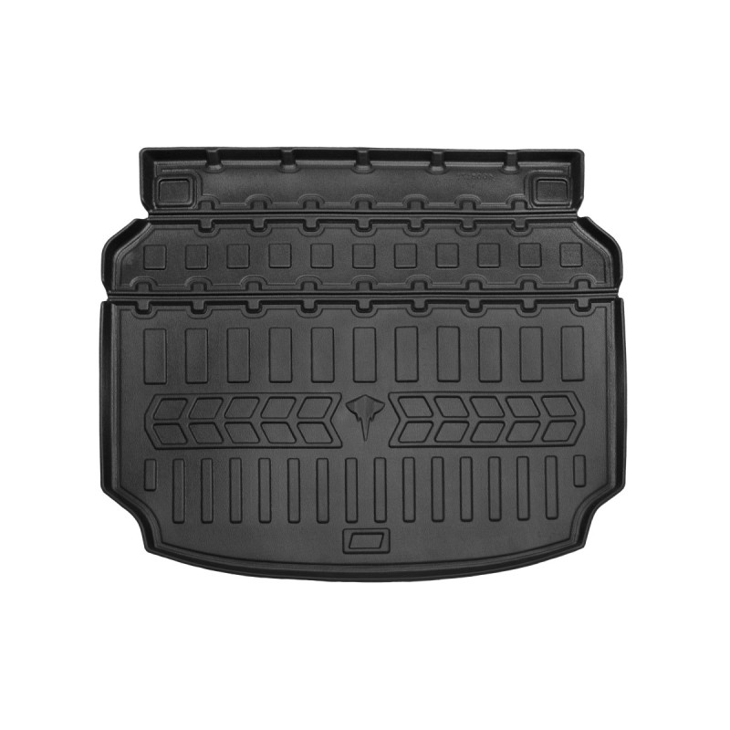 Килимок в багажник для Honda Civic (4d/5d) (2017-...) (liftback) з бортиками 30 мм (Stingray)
