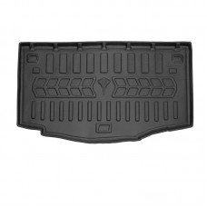 Килимок в багажник для Hyundai i10 II (2013-2019) з бортиками 30 мм (Stingray)