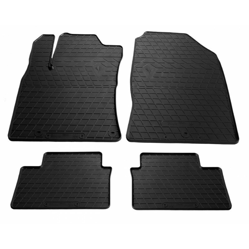 Гумові килимки в салон для Hyundai i30 (PD) (2016-...) комплект з 4 штук (Stingray)