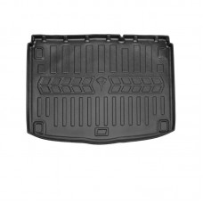 Килимок в багажник для Kia SOUL EV (2019-...) нижня поличка з бортиками 30 мм (Stingray)