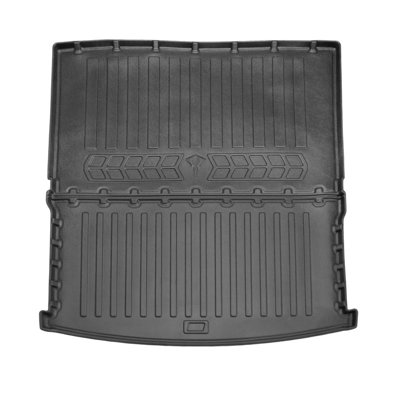 Килимок в багажник для Volkswagen Atlas (2016-...) 5 з 7 місць з бортиками 30 мм (Stingray)