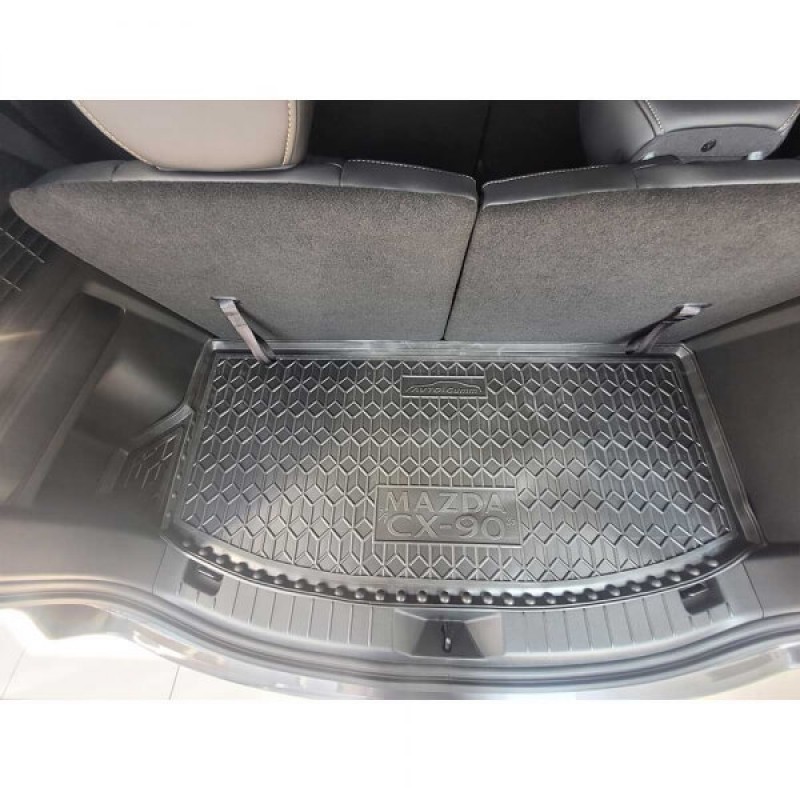 Килимок в багажник для MAZDA CX-90 (KK) (2023-...) короткий (Avto-Gumm)