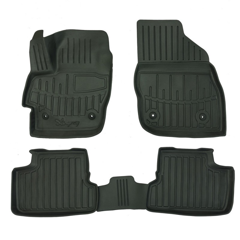 3D килимки для Mazda 3 (BL) (2009-2013) EU з бортиками 30 мм (Stingray)