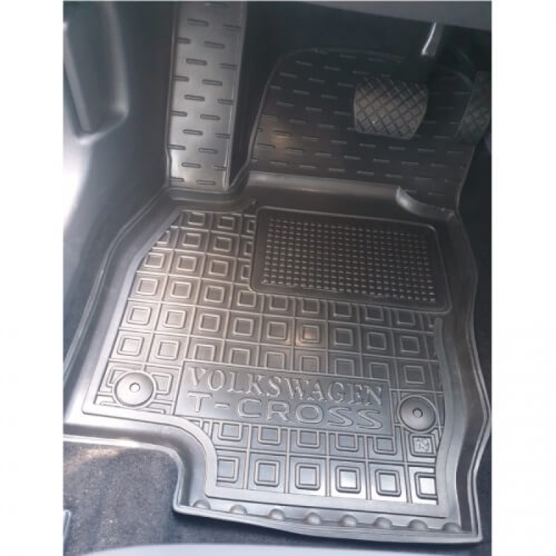 Коврики в салон Volkswagen T-Cross (2019-...) (Avto-Gumm)