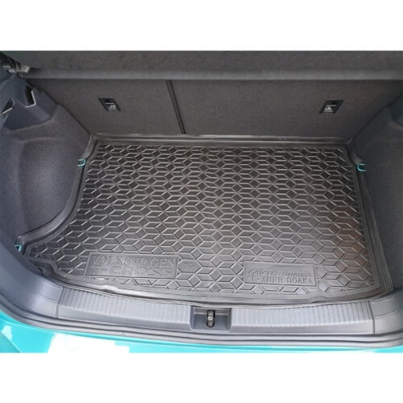 Килимок в багажник для Volkswagen T-Cross (2019-...) верхня поличка (Avto-Gumm)
