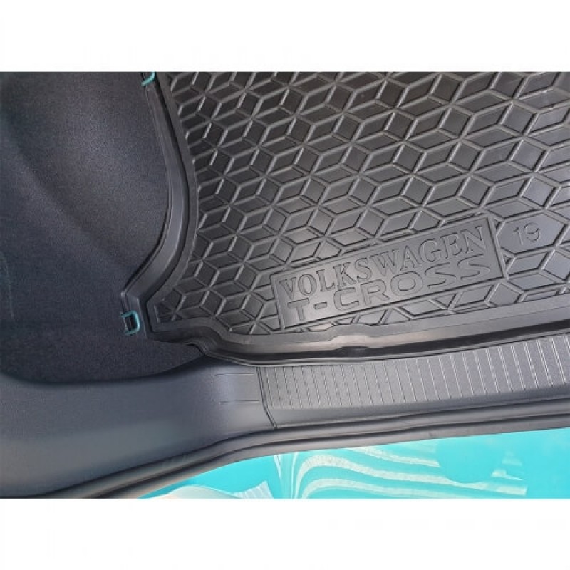 Килимок в багажник для Volkswagen T-Cross (2019-...) верхня поличка (Avto-Gumm)