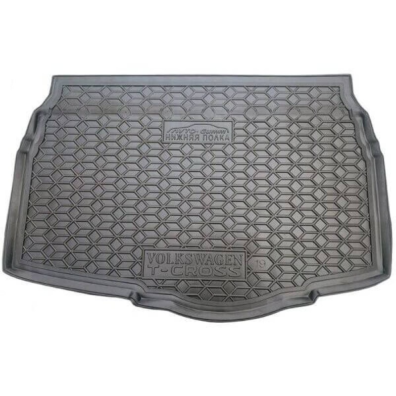 Килимок в багажник для Volkswagen T-Cross (2019-...) нижня поличка (Avto-Gumm)